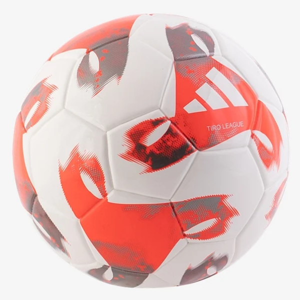 adidas Tiro League Sala Futsal Ball - White/Red/Iron Balls   - Third Coast Soccer