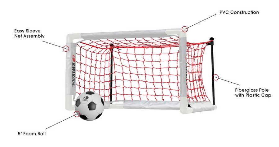 Kwikgoal Mini Soccer Goal Field Equipment   - Third Coast Soccer
