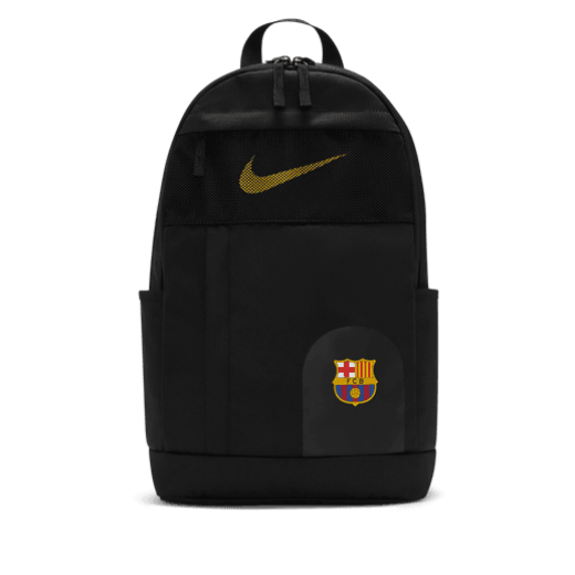 Nike FC Barcelona Elemental Backpack - Black/Varsity Maize Equipment Black/Varsity Maize  - Third Coast Soccer