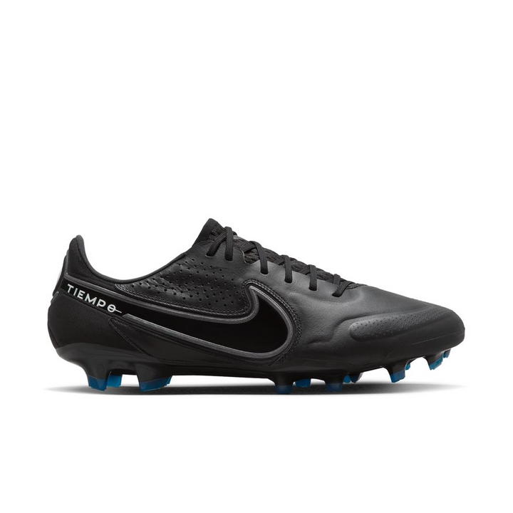 Nike Tiempo Legend 9 Elite FG - Black/Dark Grey/White Men's Footwear Closeout   - Third Coast Soccer