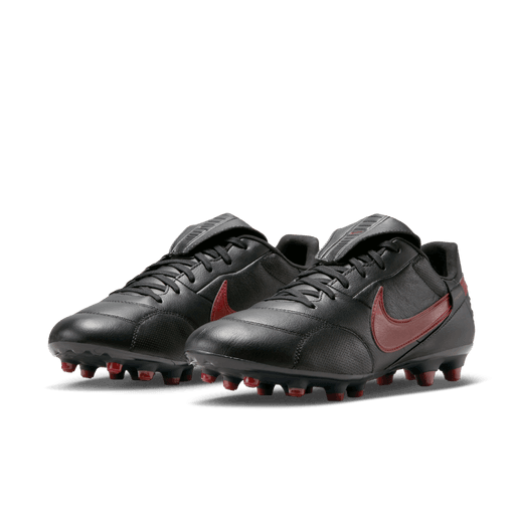 Nike Premier 3 FG - Black/Team Red Men's Footwear Closeout Black/Team Red Mens 6.5 - Third Coast Soccer