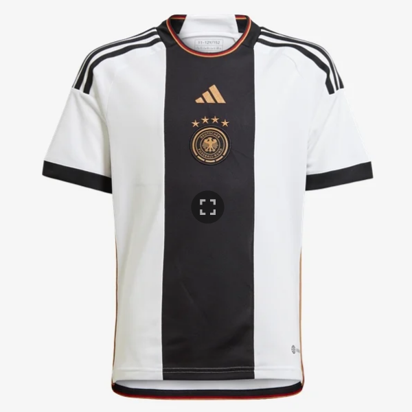 adidas Youth Germany Home Jersey 2022 International Replica Closeout   - Third Coast Soccer