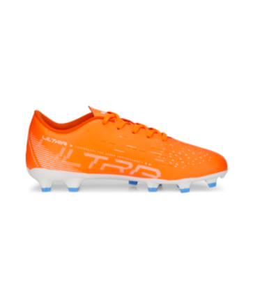 Puma Ultra Play FG Jr - Ultra Orange/White/Blue Glimmer Youth Firm Ground Ultra Orange/White/Blue Glimme Youth 10.5 - Third Coast Soccer