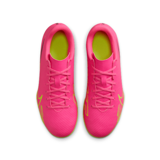 Nike Jr. Mercurial Vapor 15 Club FG - Pink Blast/Volt Youth Footwear Pink Blast/Volt/Gridiron Youth 2.5 - Third Coast Soccer