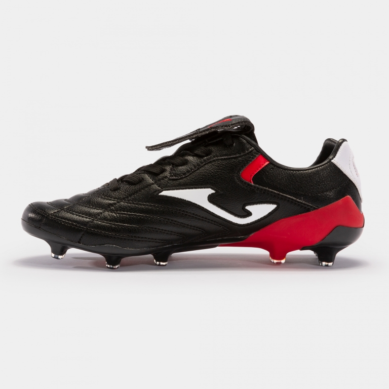 Joma Aguila Cup FG - Black/Red Mens Footwear Black/Red Mens 7 - Third Coast Soccer