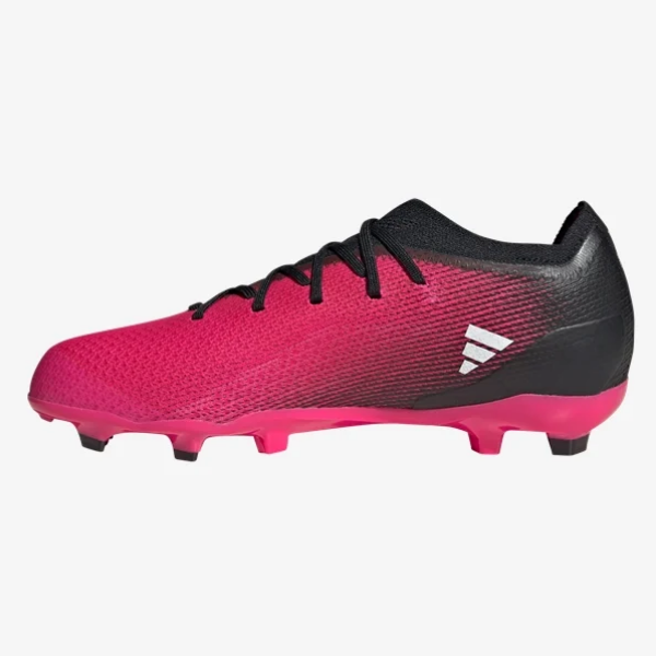 adidas Junior X Speedportal.1 FG - Shock Pink/White/Black Youth Firm Ground   - Third Coast Soccer