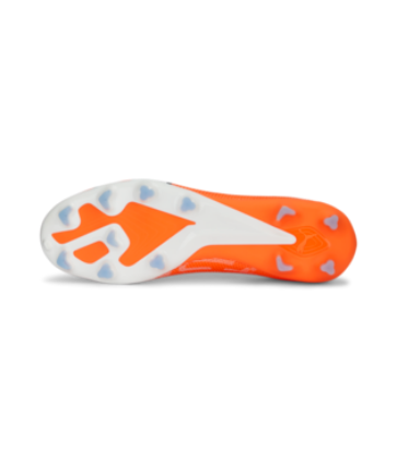 Puma Ultra Match FG - Ultra Orange/White/Blue Glimmer Men's Footwear Closeout   - Third Coast Soccer