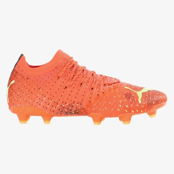 Puma Future 1.4 FG -Fiery Coral/Fizzy Light/Puma Black/Salmon Mens Firm Ground Mens 8.5 Fiery Fizzy/Black/Salmon - Third Coast Soccer