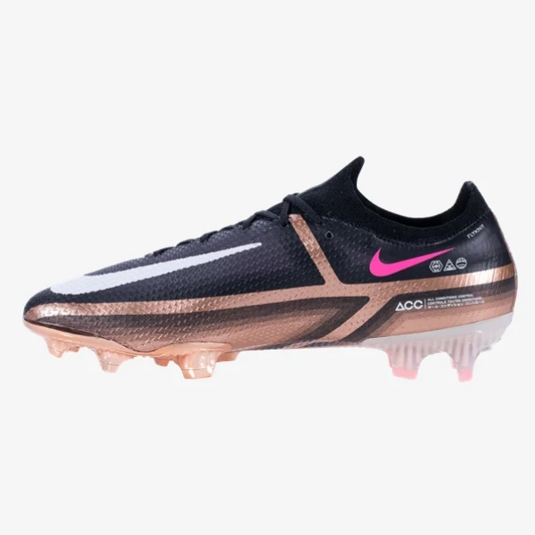 Nike Phantom GT2 Elite Q FG -  Metallic Copper/White/Black Men's Footwear Closeout Metallic Copper/White/Black Mens 7 - Third Coast Soccer