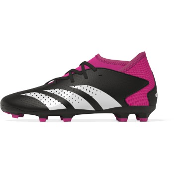 Adidas Jr Predator Accuracy.3 FG - Black/White/Shock Pink    - Third Coast Soccer