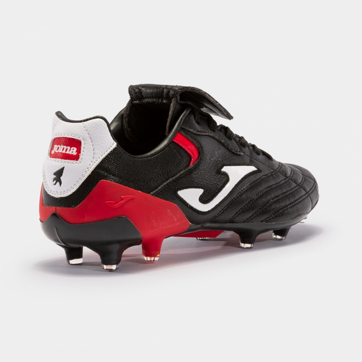 Joma Aguila Cup FG - Black/Red Men's Footwear Closeout Black/Red Mens 7.5 - Third Coast Soccer