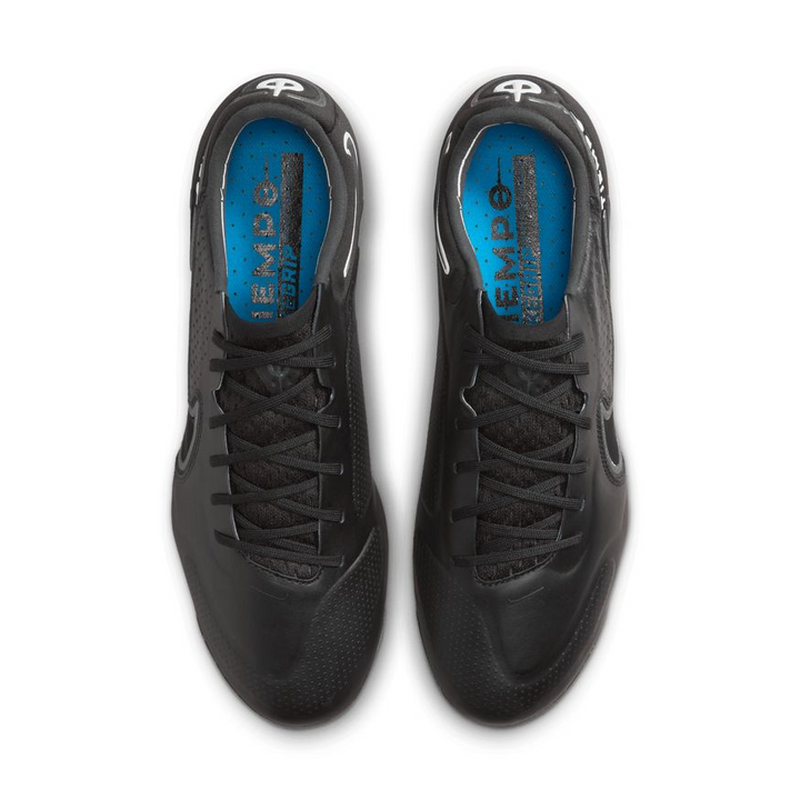 Nike Tiempo Legend 9 Elite FG - Black/Dark Grey/White Men's Footwear Closeout   - Third Coast Soccer
