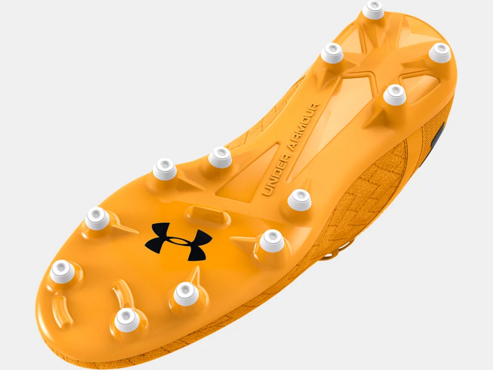 Under Armour Magnetico Select Jr 2.0 FG - Orange Youth Firm Ground Youth 1.5 Orange/Yellow/Blac - Third Coast Soccer