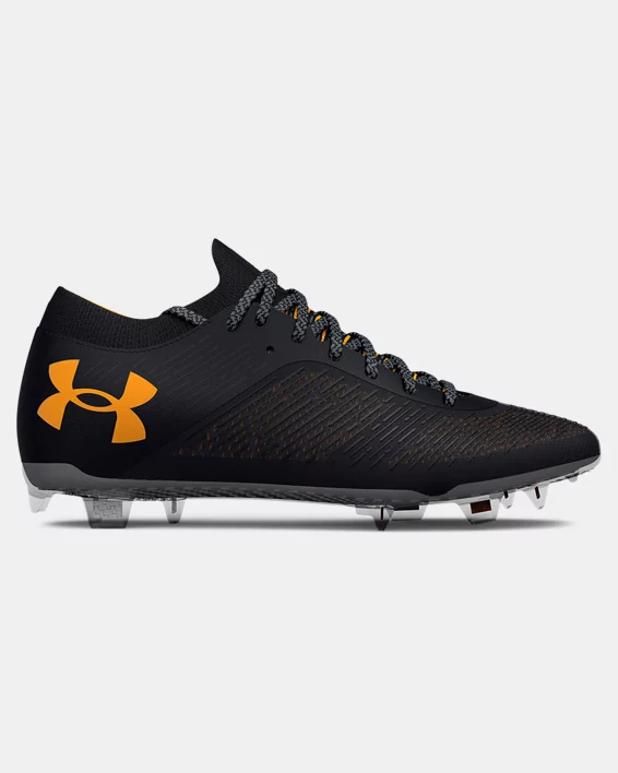 Under Armour Shadow Pro FG -  Black/White/Orange Mens Footwear Black/White/Orange Mens 9 - Third Coast Soccer