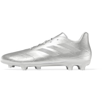 adidas Copa Pure.3 FG - White/Metallic Silver Mens Footwear Feather White/Zero Metallic Silver Mens 7 - Third Coast Soccer