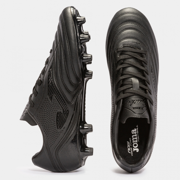 Joma Aguila FG - Black/Black Mens Footwear   - Third Coast Soccer