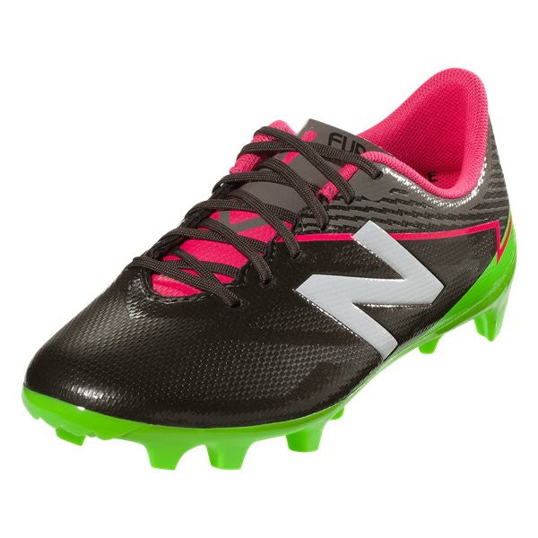 New Balance Junior Furon 3.0 Dispatch FG - Military Dark Triumph Green/Alpha Pink Youth Footwear Military Dark Green/Alpha Pink Youth 10.5 - Third Coast Soccer