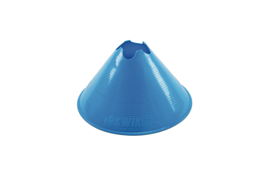 Kwikgoal Jumbo Disc Cone - Blue Coaching Accessories Blue Pack - Third Coast Soccer