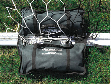 Kwik Goal Saddle Anchor Bag Field Equipment Grey - Third Coast Soccer
