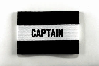 KwikGoal Adult Captain Arm Band - Black Player Accessories Adult Black - Third Coast Soccer