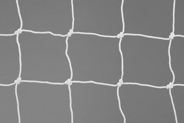 KwikGoal Soccer Net 7H X 21W X 3D X 7B, 120MM Mesh, 3MM Solid Braid Knotless Nets 7X21X3X8 White/Orange - Third Coast Soccer