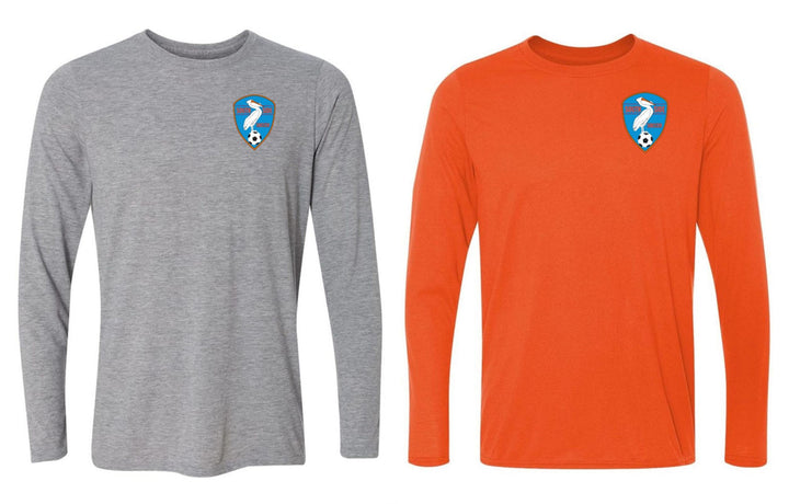 Southside Youth Soccer Long Sleeve T-Shirt SYS Spiritwear Sport Grey Mens Small - Third Coast Soccer