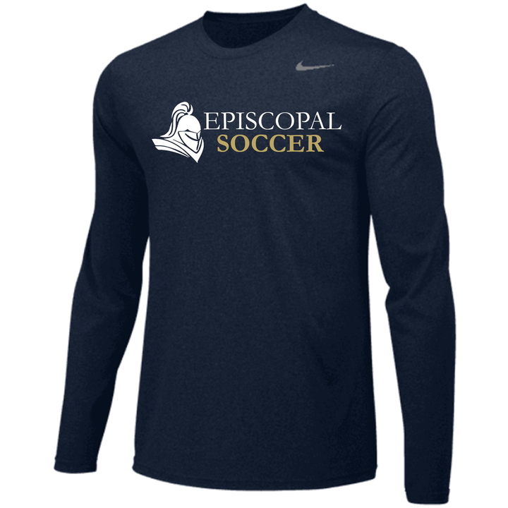 Nike Episcopal LS Legend Tee Episcopal Boys Navy Mens Small - Third Coast Soccer
