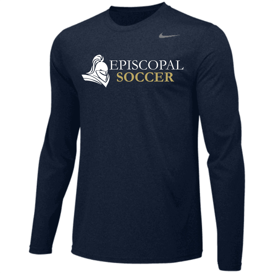 Nike Episcopal LS Legend Tee Episcopal Boys Navy Mens Small - Third Coast Soccer