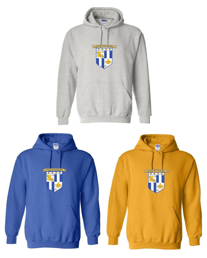 LYSA Hooded Sweatshirt - Royal, Gold or Grey LYSA Spiritwear ROYAL MENS SMALL - Third Coast Soccer