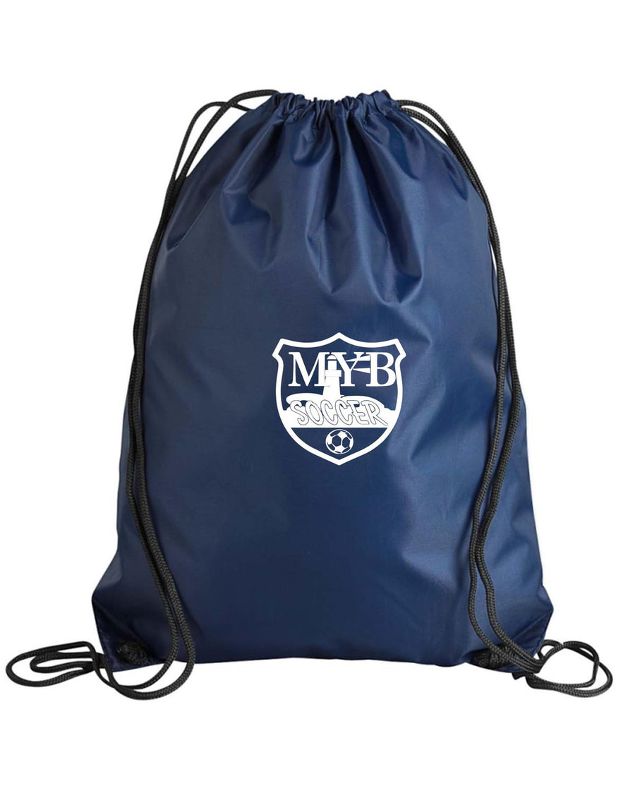 MYB Drawstring Bag MYB Spiritwear Navy  - Third Coast Soccer