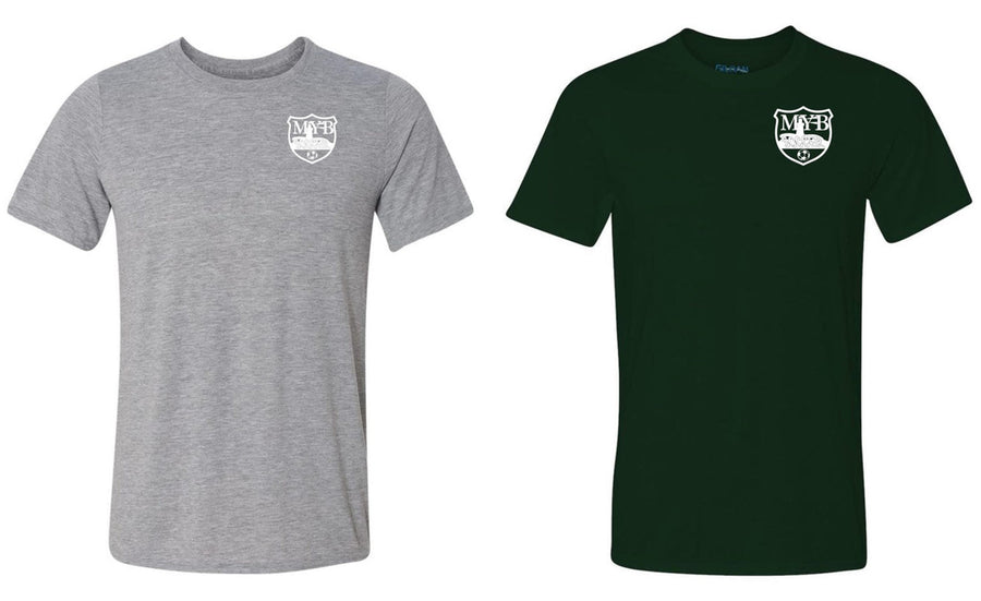 MYB SS T-shirt - Dark Green or Sport Grey    - Third Coast Soccer