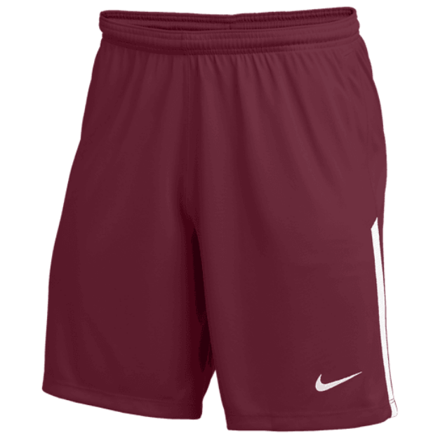 Nike League Knit II Short Shorts Team Maroon/White Mens Small - Third Coast Soccer