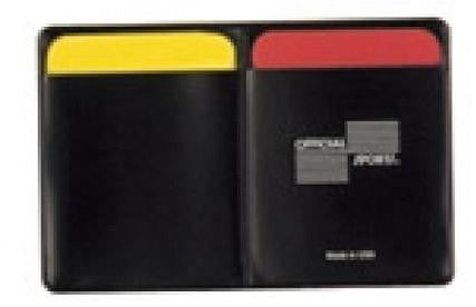Official Sports Ref Wallet (Without Report Forms) Referee Accessories Black  - Third Coast Soccer