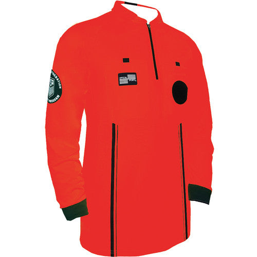 Official Sports USSF Pro LS Jersey - Red Referee - Third Coast Soccer