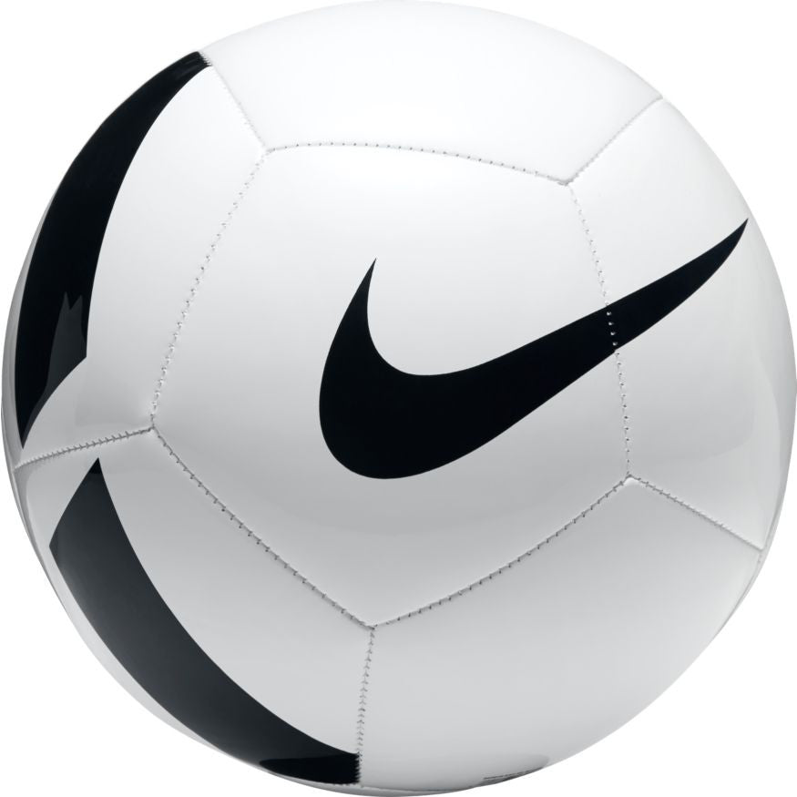 Nike Pitch Team Ball - White/Black/White Balls White/Black 5 - Third Coast Soccer