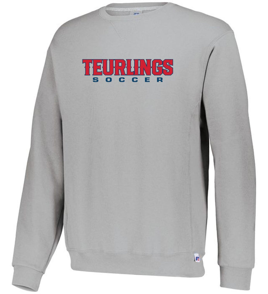 Russell Teurlings Fleece Crew Sweatshirt - Oxford TCHS 23 Oxford Mens Small - Third Coast Soccer