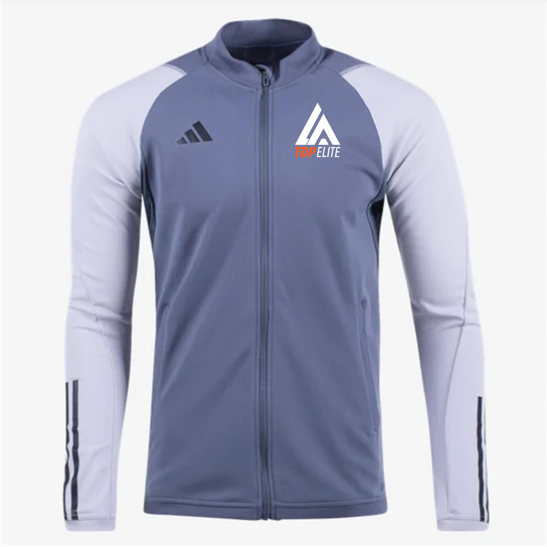 adidas LATDP Youth Tiro 23 Competition Training Jacket - Grey LA TDP Elite Team Onix Youth Small - Third Coast Soccer