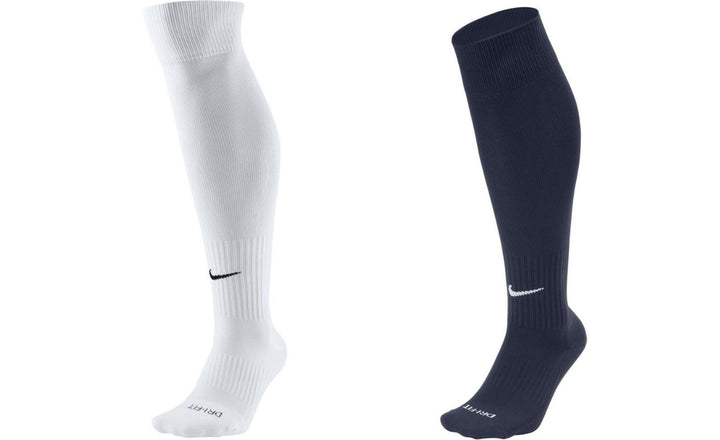 Nike Archbishop Hannan Classic II Sock - Navy and White Hannan Girls 25 - Third Coast Soccer